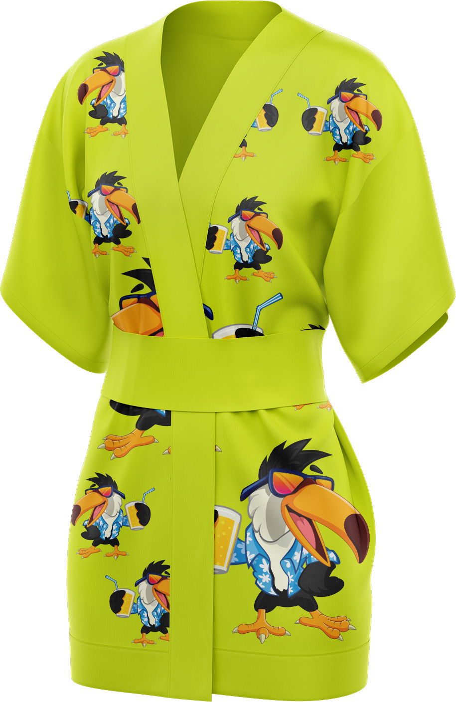 Trendy Toucan Kimono