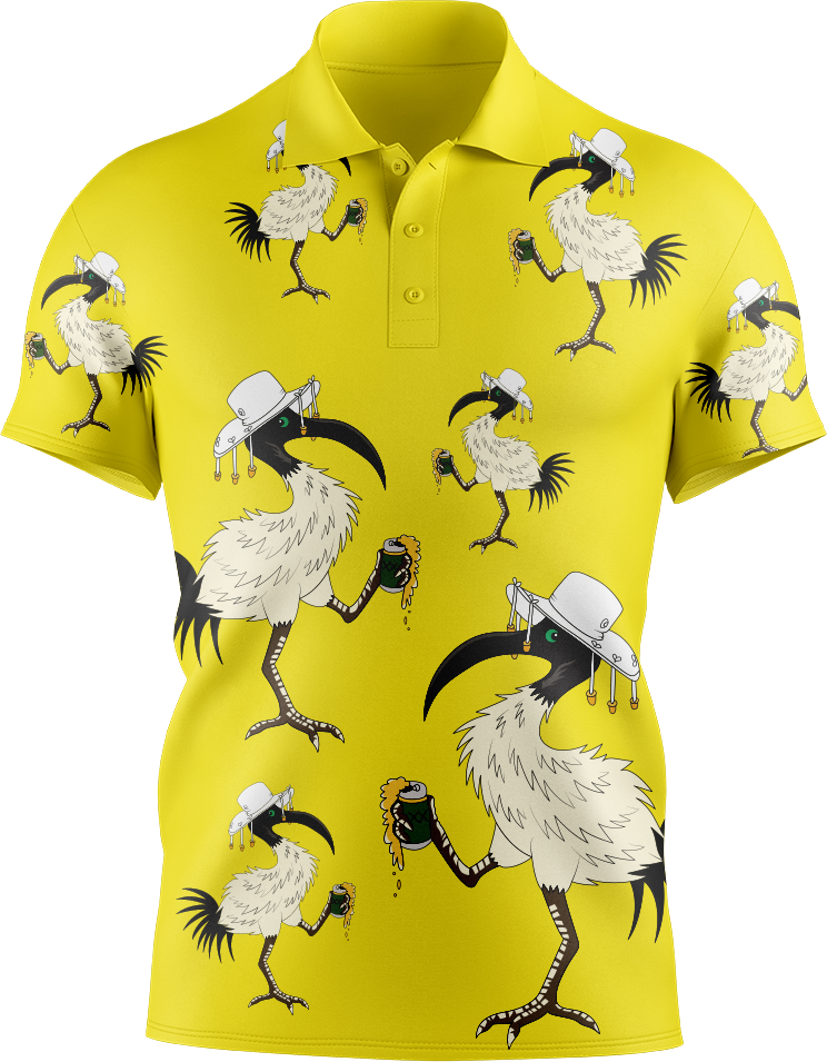 Bin Chicken Mens Polo