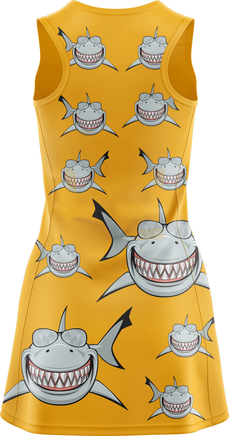Snazzy Shark Ladies Mini Dress