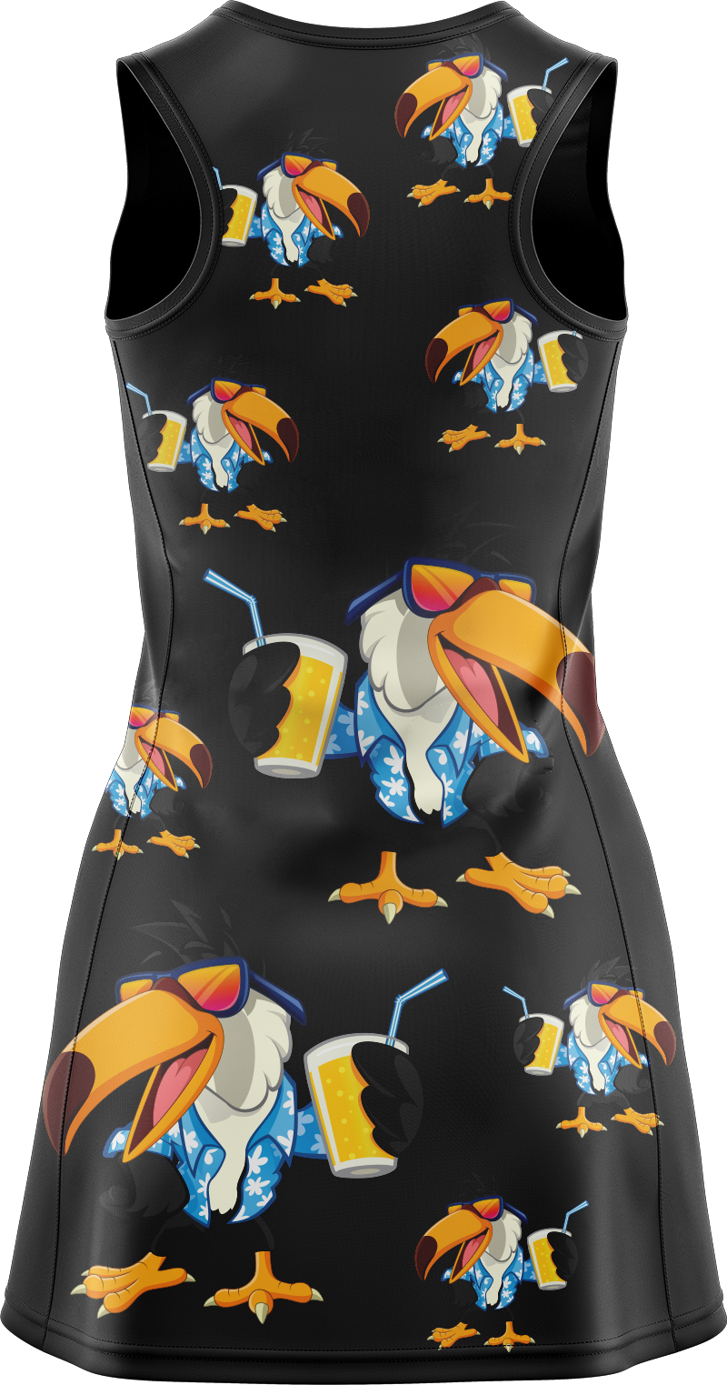 Trendy Toucan Ladies Mini Dress
