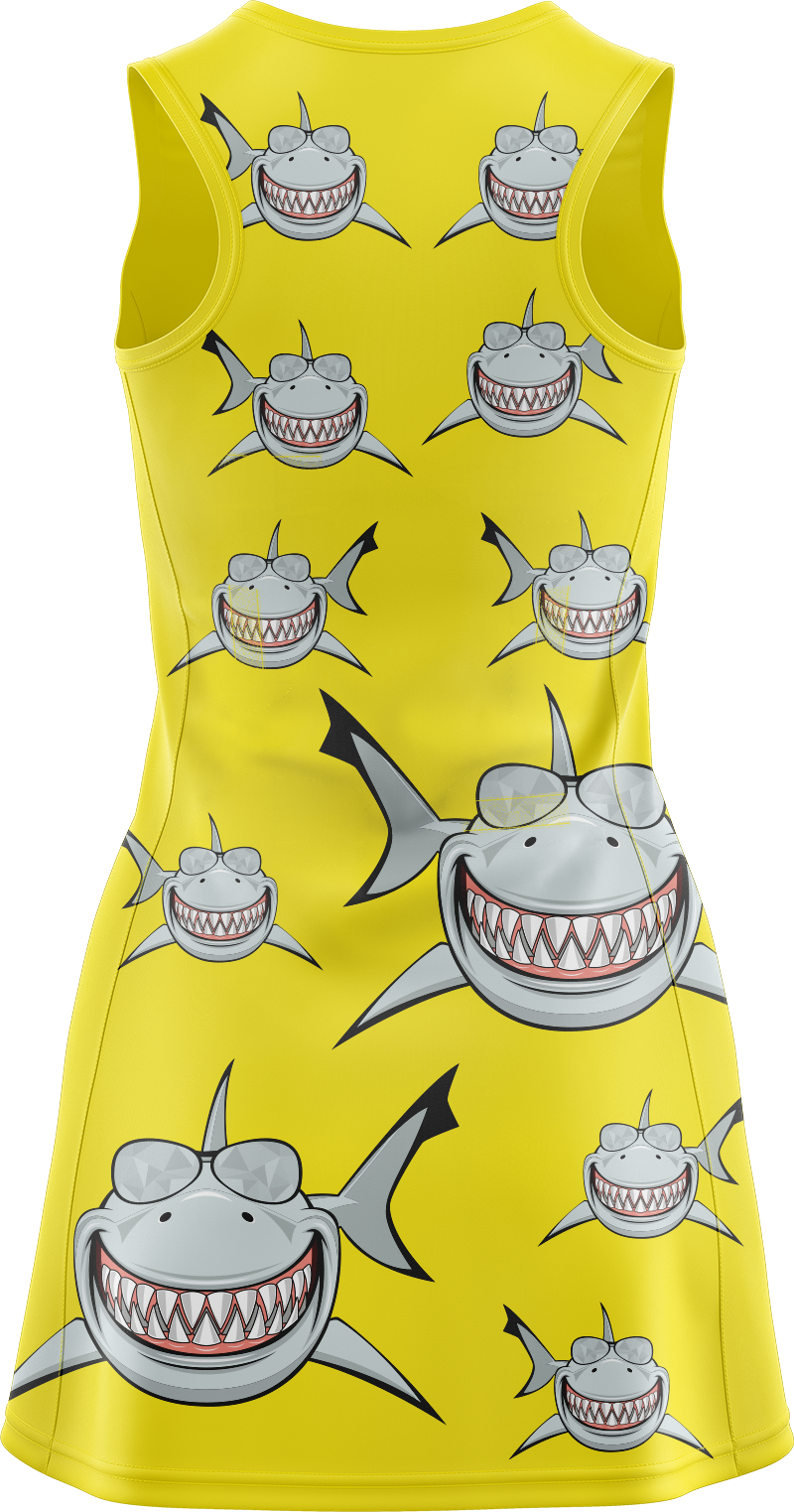 Snazzy Shark Ladies Mini Dress