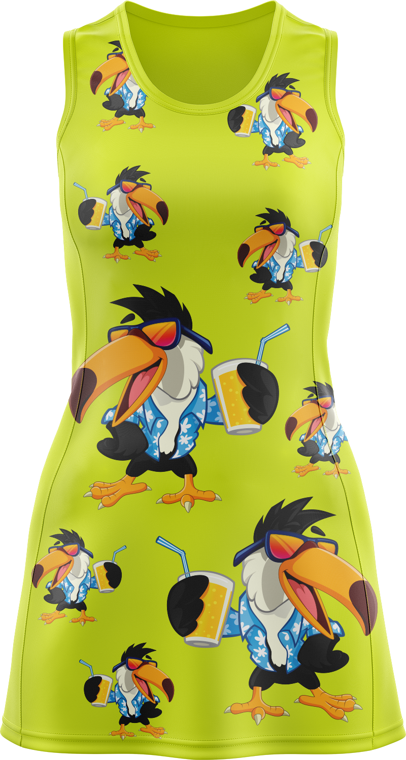 Trendy Toucan Ladies Mini Dress
