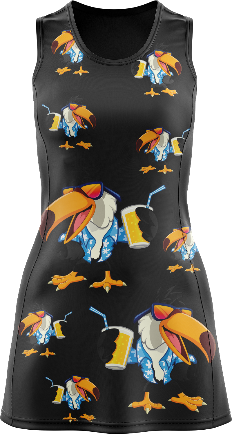 Trendy Toucan Ladies Mini Dress