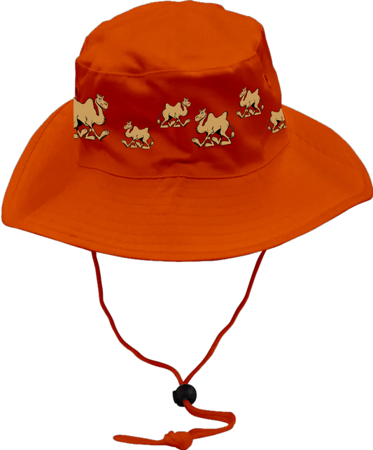Cool Camel Wide Brim Hat