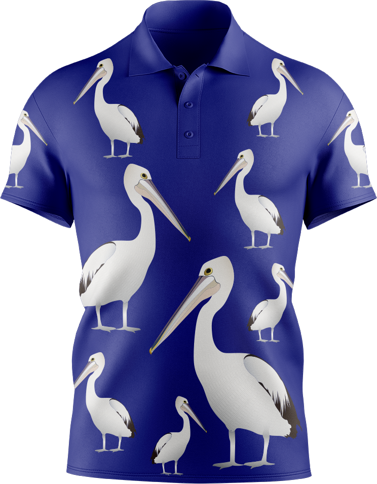 Pesky Pelican Men's Polo
