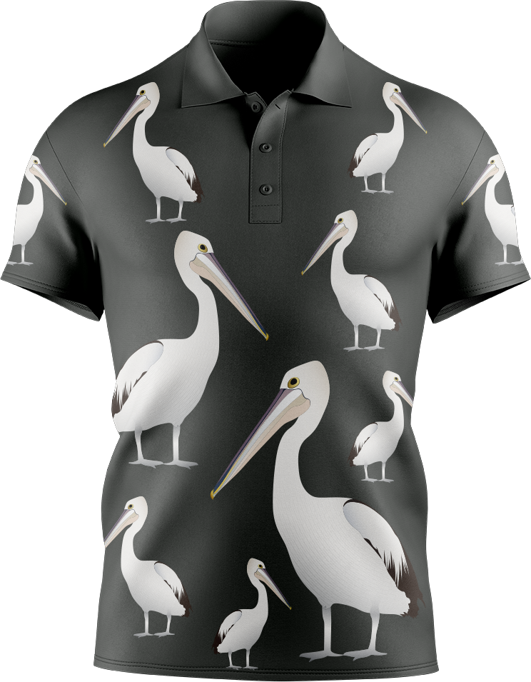 Pesky Pelican Men's Polo