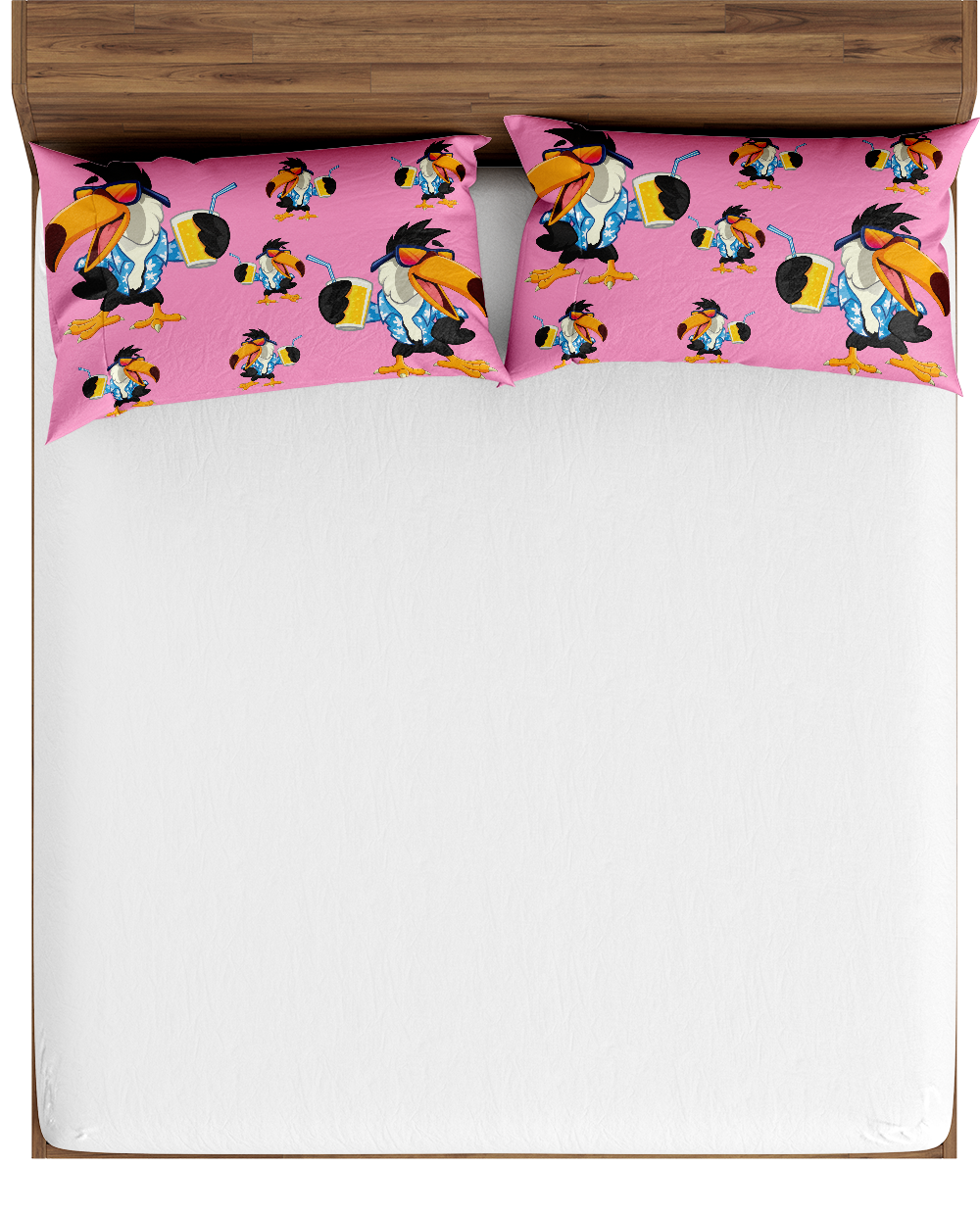 Trendy Toucan Bed Pillows