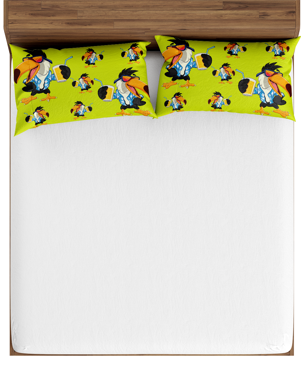 Trendy Toucan Bed Pillows