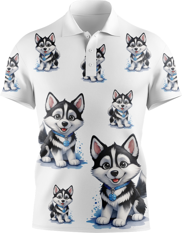 Hero Husky Men's Short Sleeve Polo