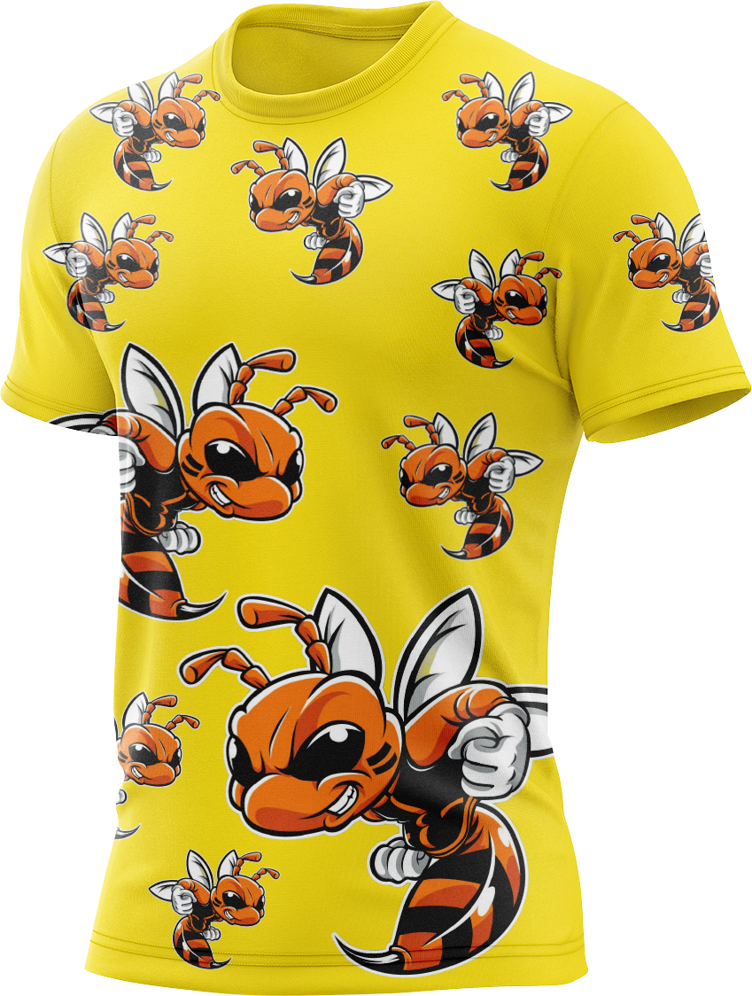 Chinchilla Wasp Rash Shirt Short Sleeve