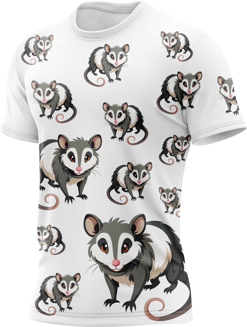 Pesky Possum Rash Shirt Short Sleeve