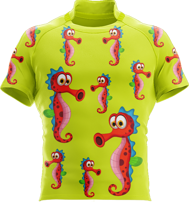 Sassy Seahorse Rugby Jersey