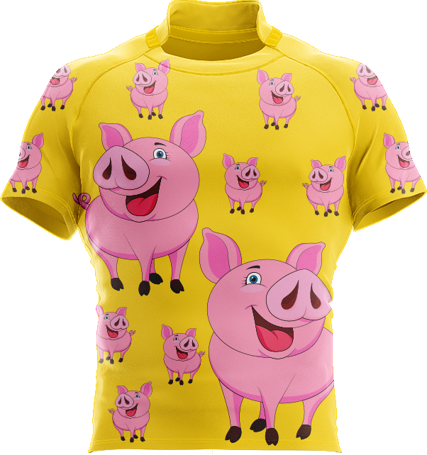 Percy Pig Rugby Jersey