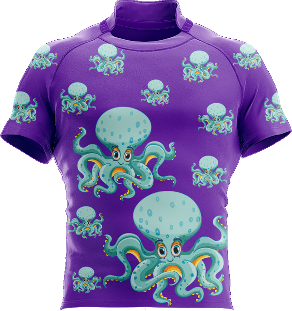 Octopus Without Beer Rugby Jersey