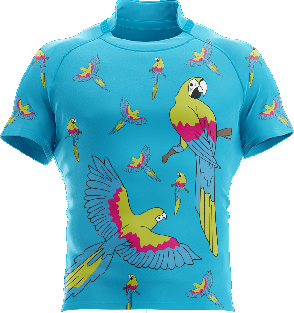 Majestic Macaw Rugby Jersey