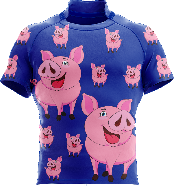 Percy Pig Rugby Jersey