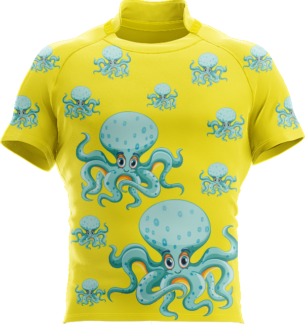 Octopus Without Beer Rugby Jersey