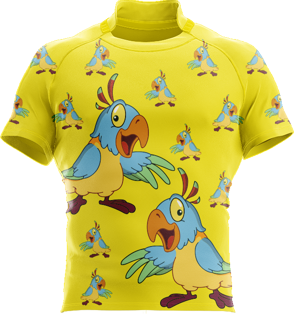 Psycho Parrot Rugby Jersey