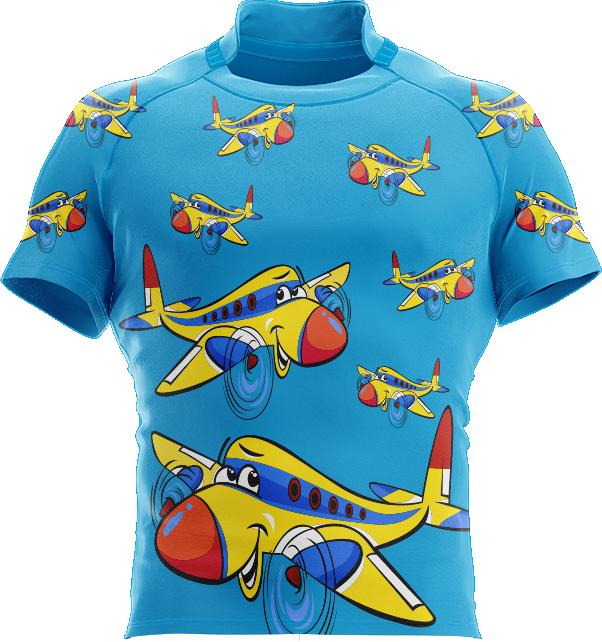 Jet Plane Rugby Jersey