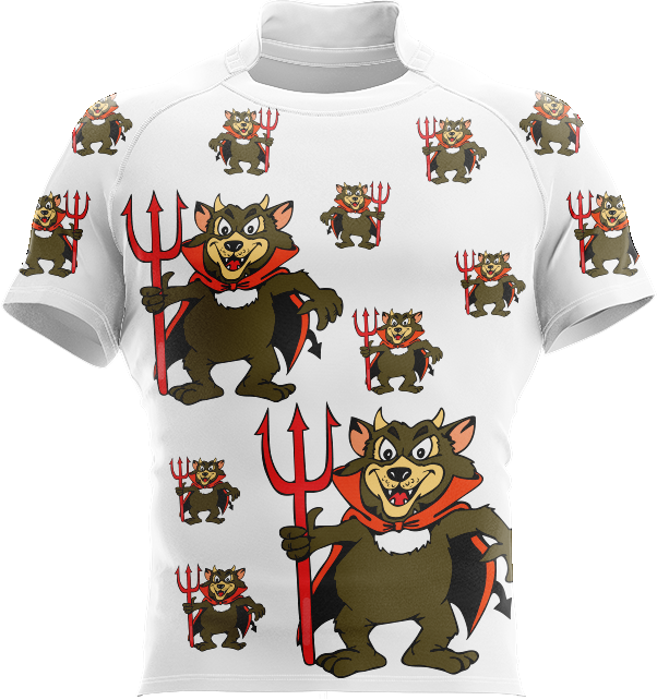 Devil Wears Fungear Rugby Jersey