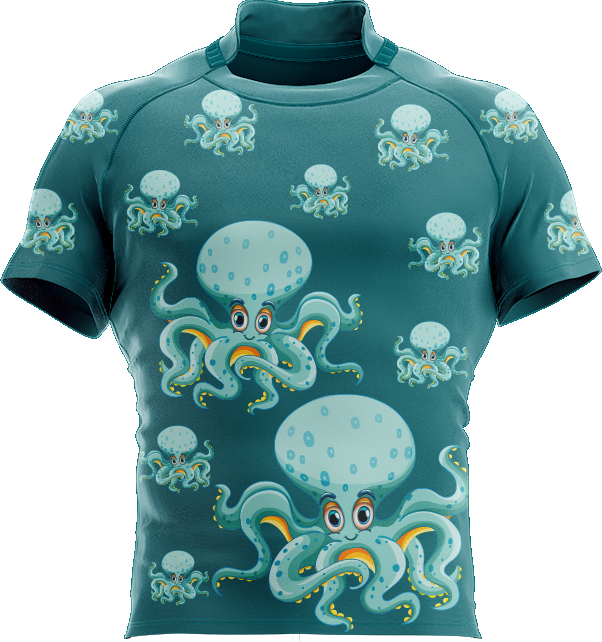Octopus Without Beer Rugby Jersey