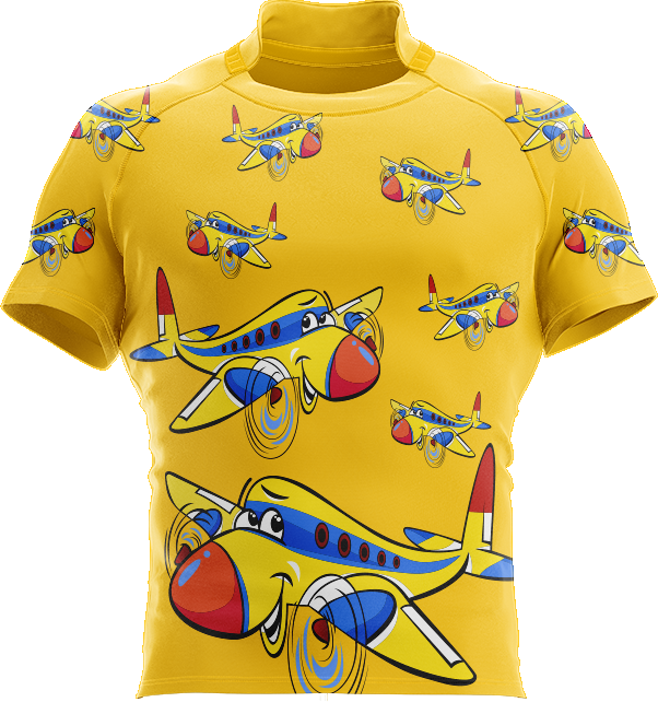Jet Plane Rugby Jersey