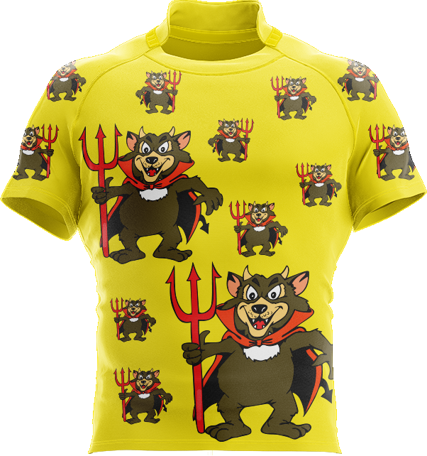 Devil Wears Fungear Rugby Jersey