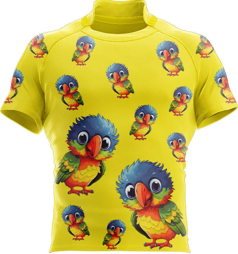 Rainbow Lorikeet Rugby Jersey