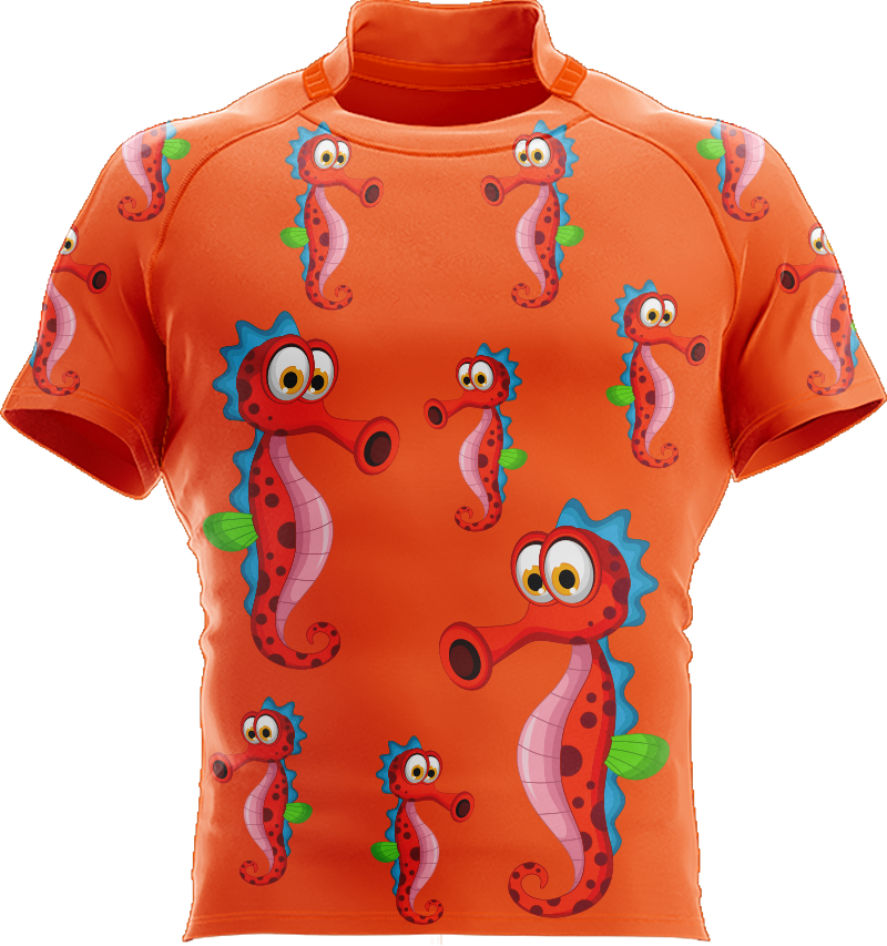 Sassy Seahorse Rugby Jersey