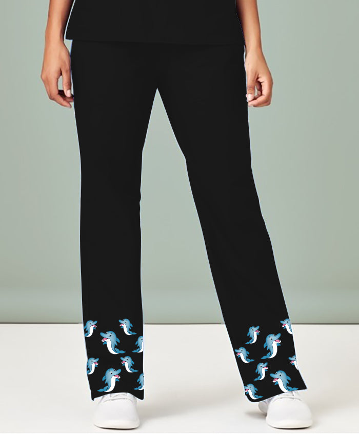 Dolphin Scrub Pant