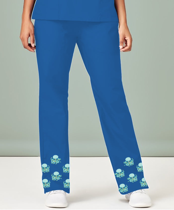 Octopus Scrub Pant