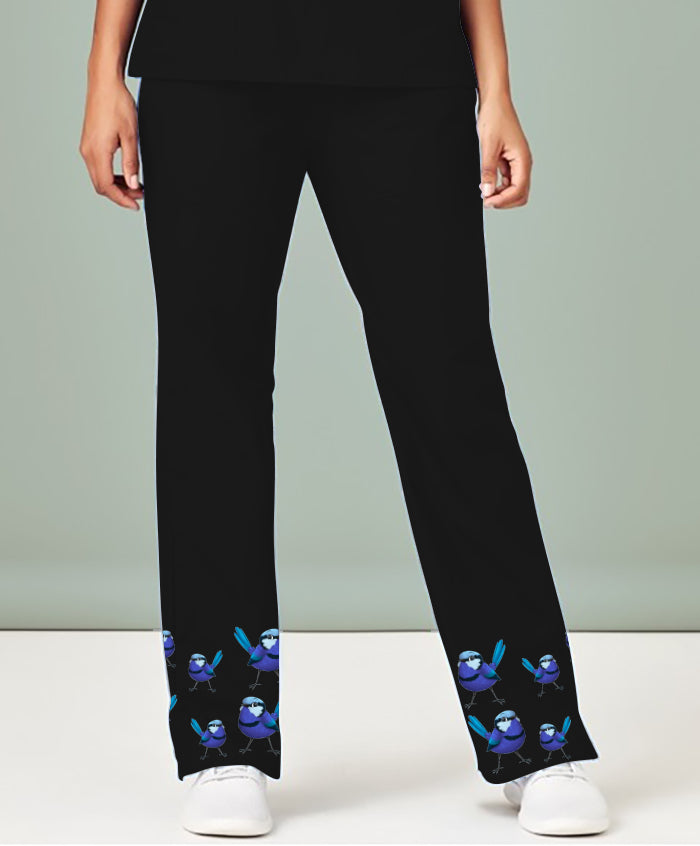 Blue Wren Scrub Pant