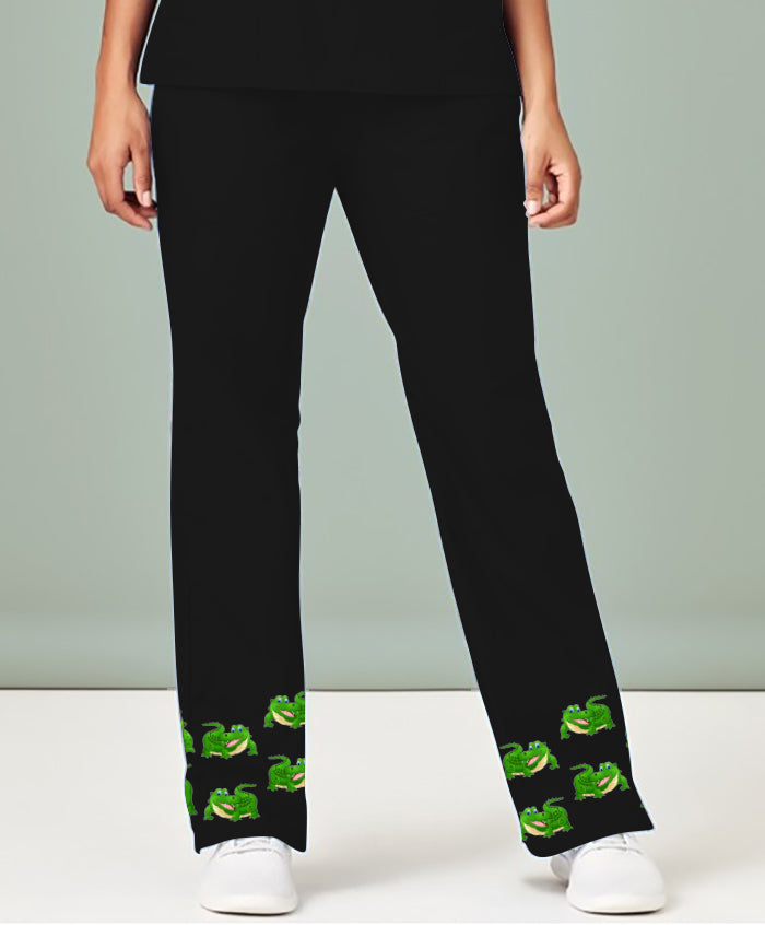Crazy Croc Scrub Pant