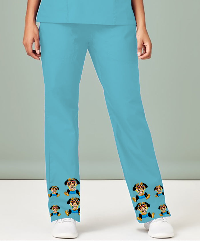 Cheeky Monkey Scrub Pant