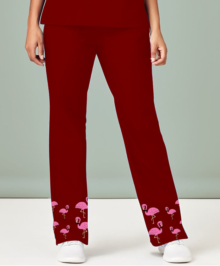 Flamingo Scrub Pant
