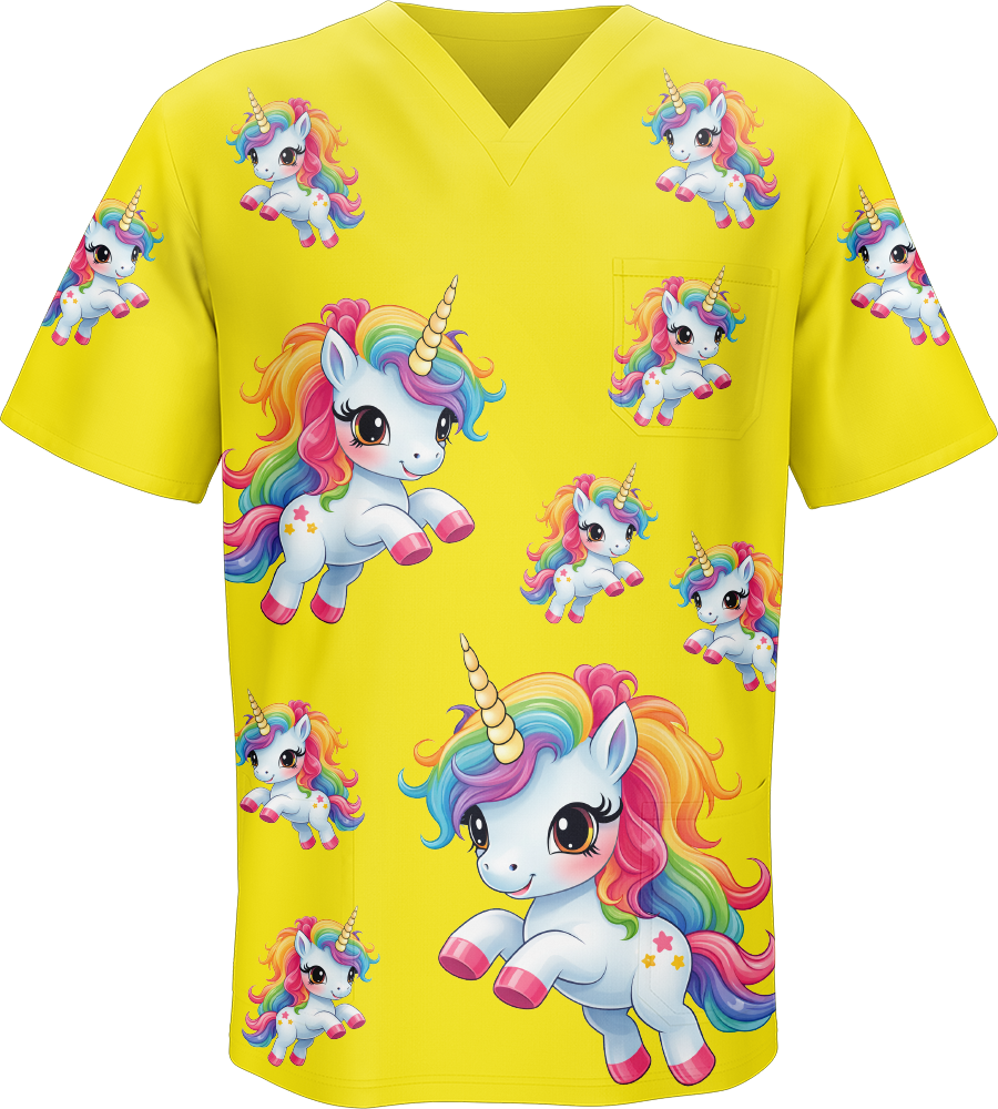 Upsy Unicorn Scrubs