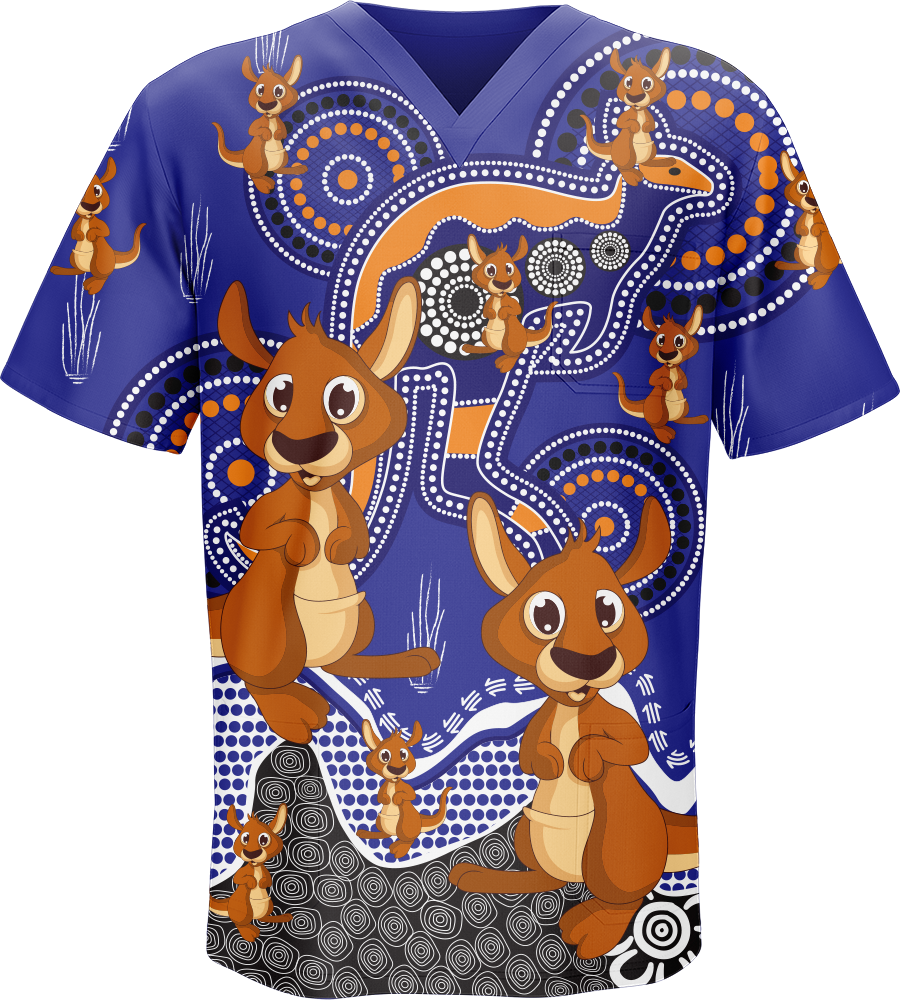 Indigenous Kanga Scrubs