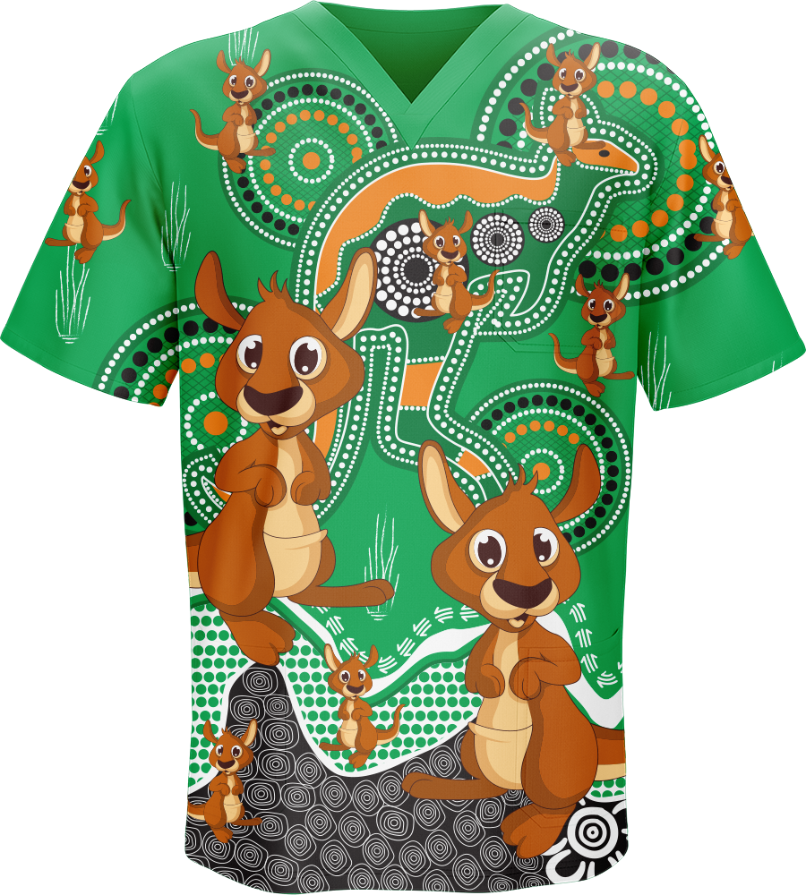 Indigenous Kanga Scrubs