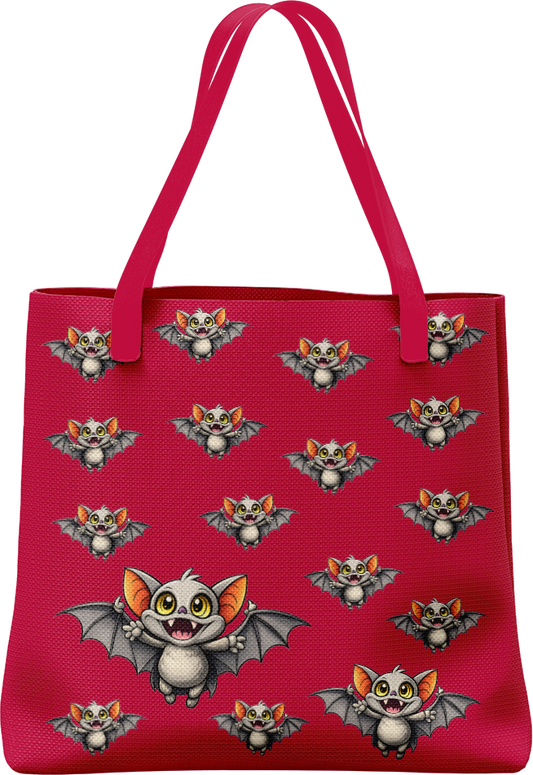 Chinchilla Bat Tote Bag
