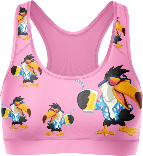 Trendy Toucan Crop Top