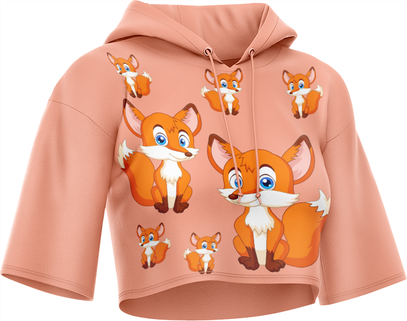 Fox Crop hoodies
