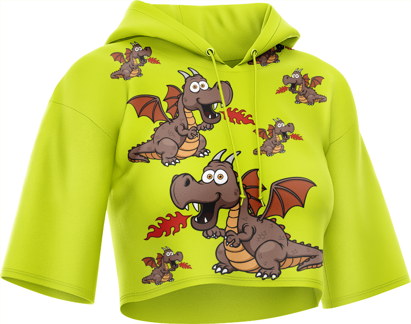 Dopey Dragon Crop hoodies