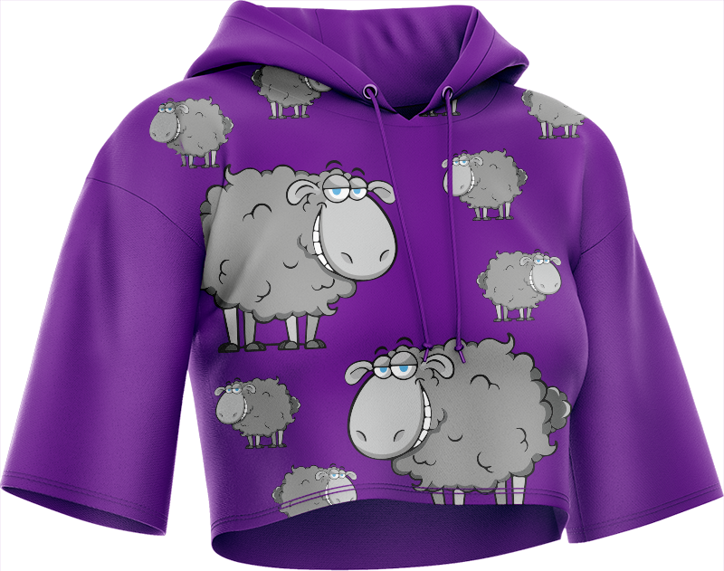 Black Sheep Crop hoodies