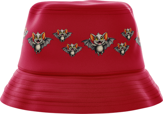Chinchilla Bat Bucket Hat