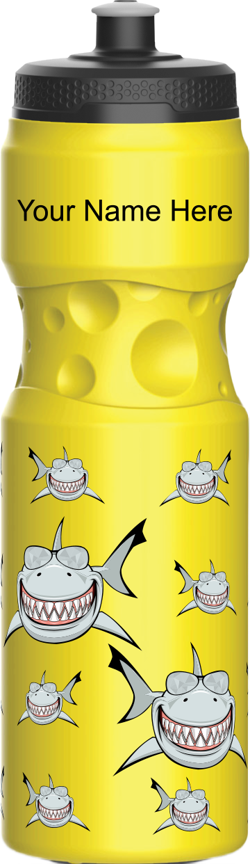 Snazzy Shark Water Bottles