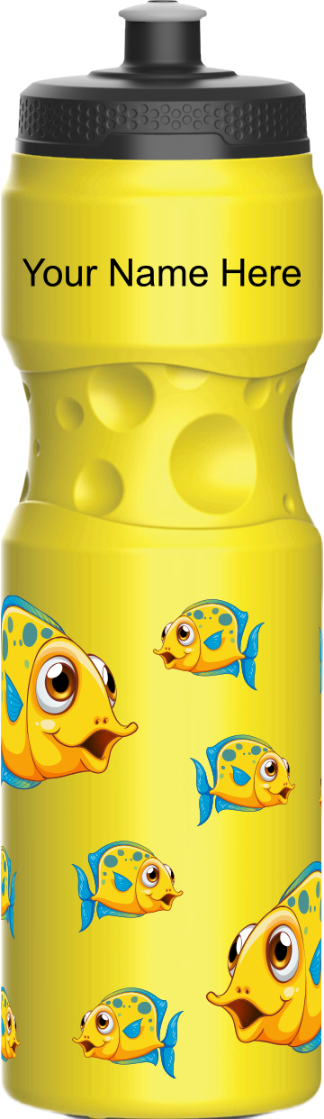 Fish Indigenous Design Water Bottles