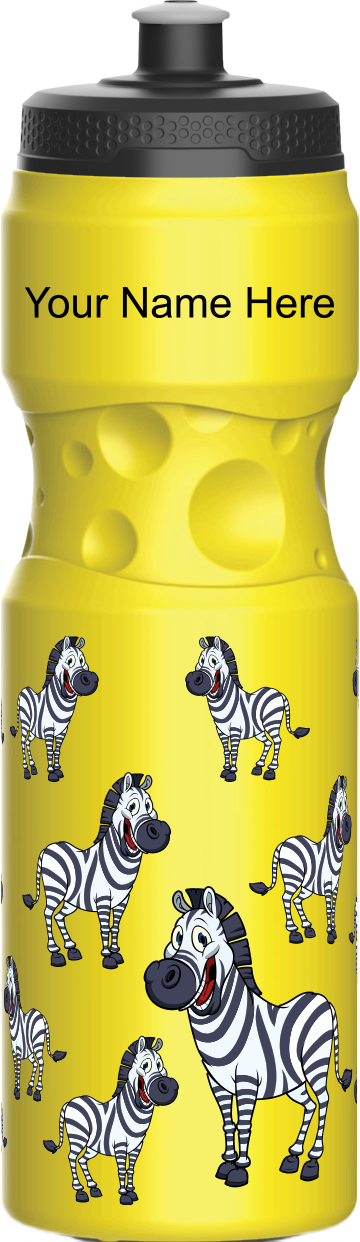 Ziva Zebra Water Bottles