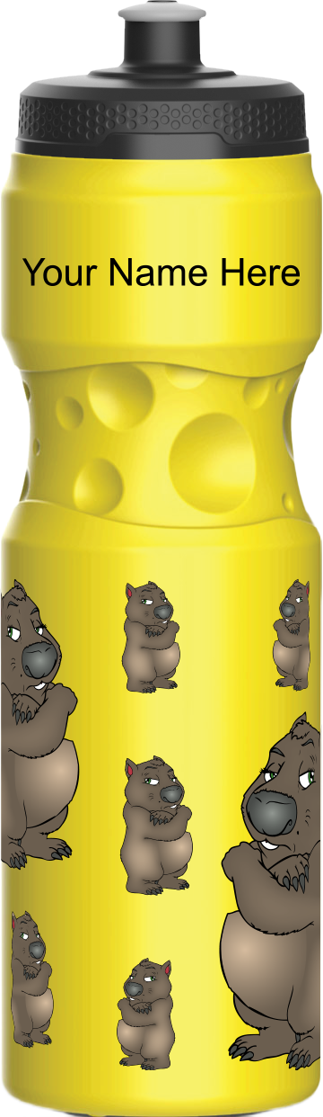Wally Wombat Drink Water Bottles