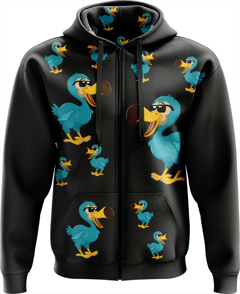 Dapper Dodo Full Zip Hoodies Jacket