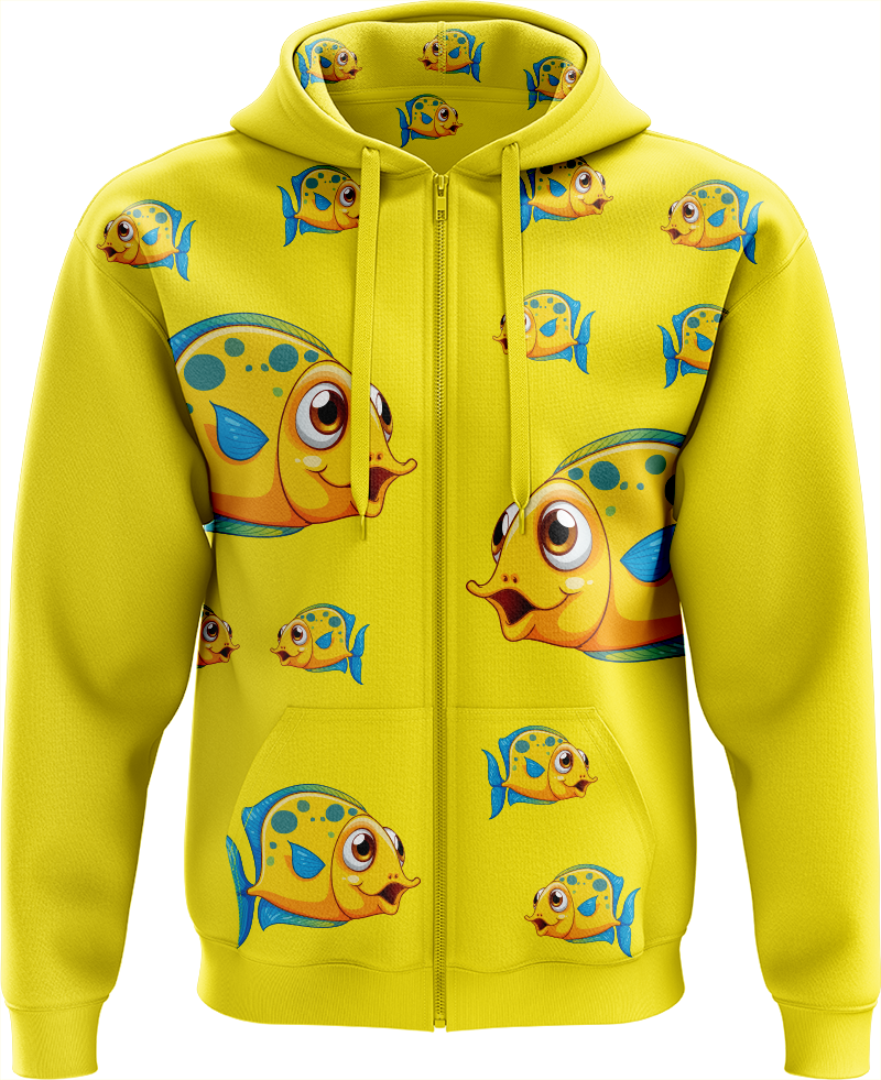 Fish out of Water Full Zip Hoodies Jacket